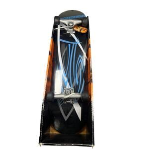 Mongoose Skateboard Complete Double Kicktail Tribal Maple Black Blue 31x8
